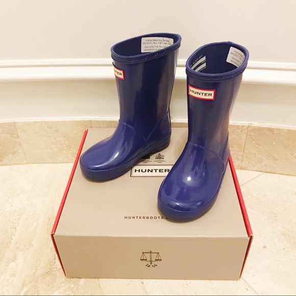 Hunter Other - Hunter Original Kids First Classic Gloss Rain Boot